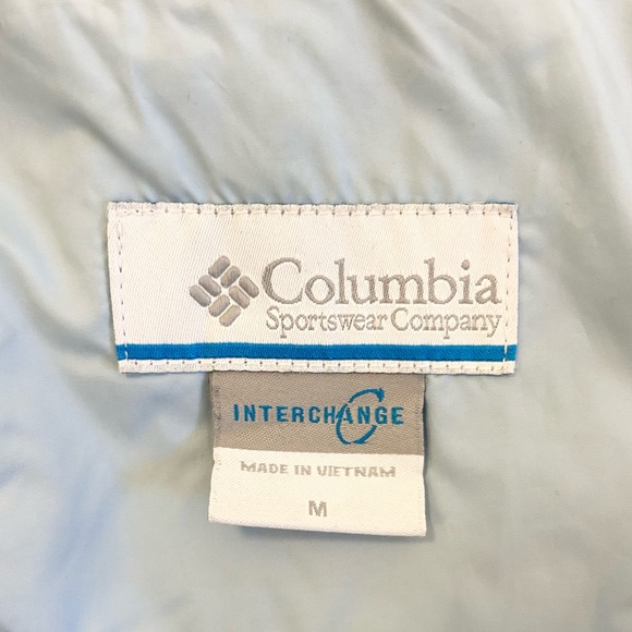 Columbia Women's Navy Winter Coat Jacket Parka Hooded, Puffer Liner- Size Medium - Picture 11 of 11